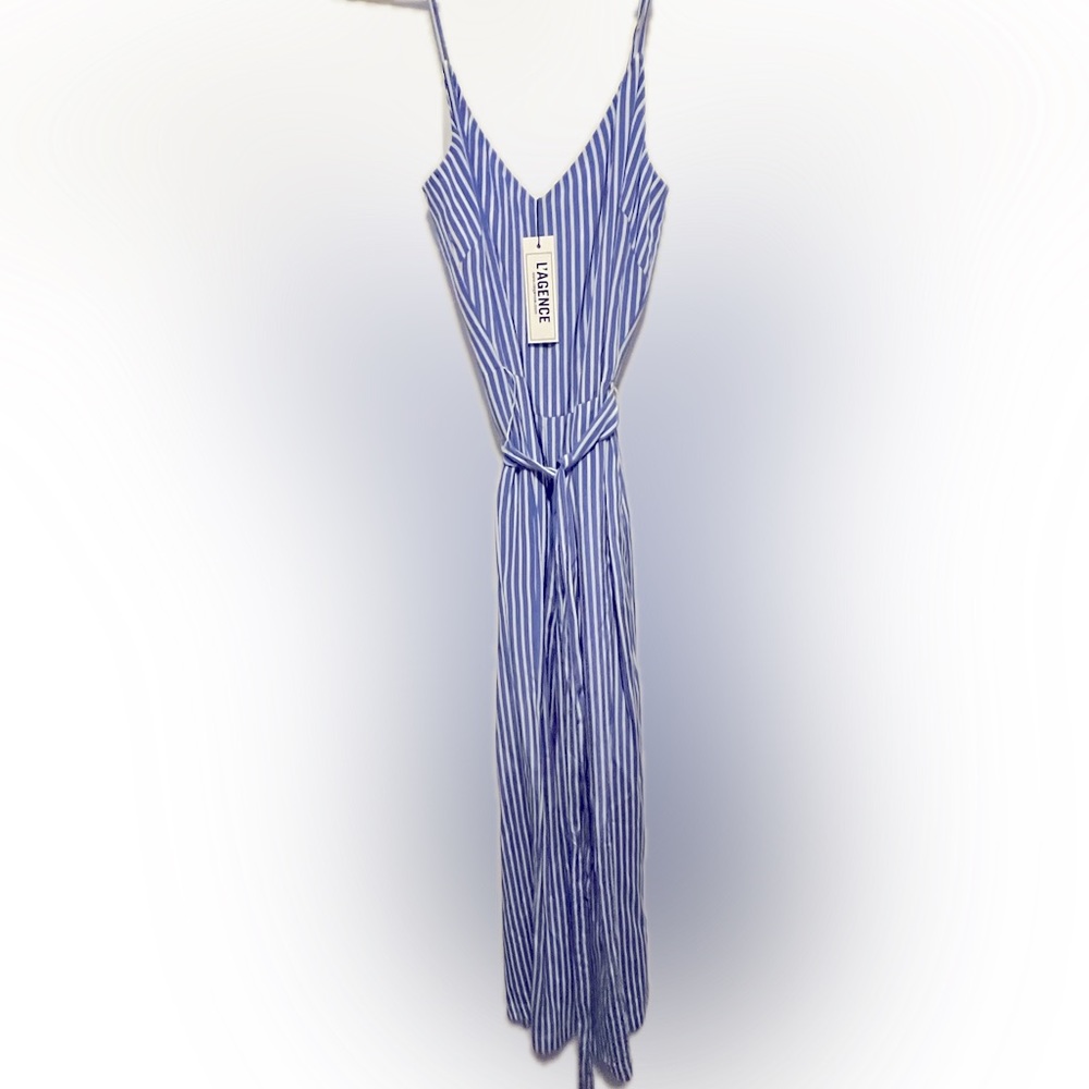 L’agence jumpsuit 100% silk, NWT. Size 2. Never worn.